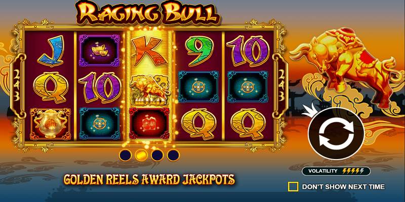 Raging Bull cuộc đua bò tót với khoản jackpot lớn